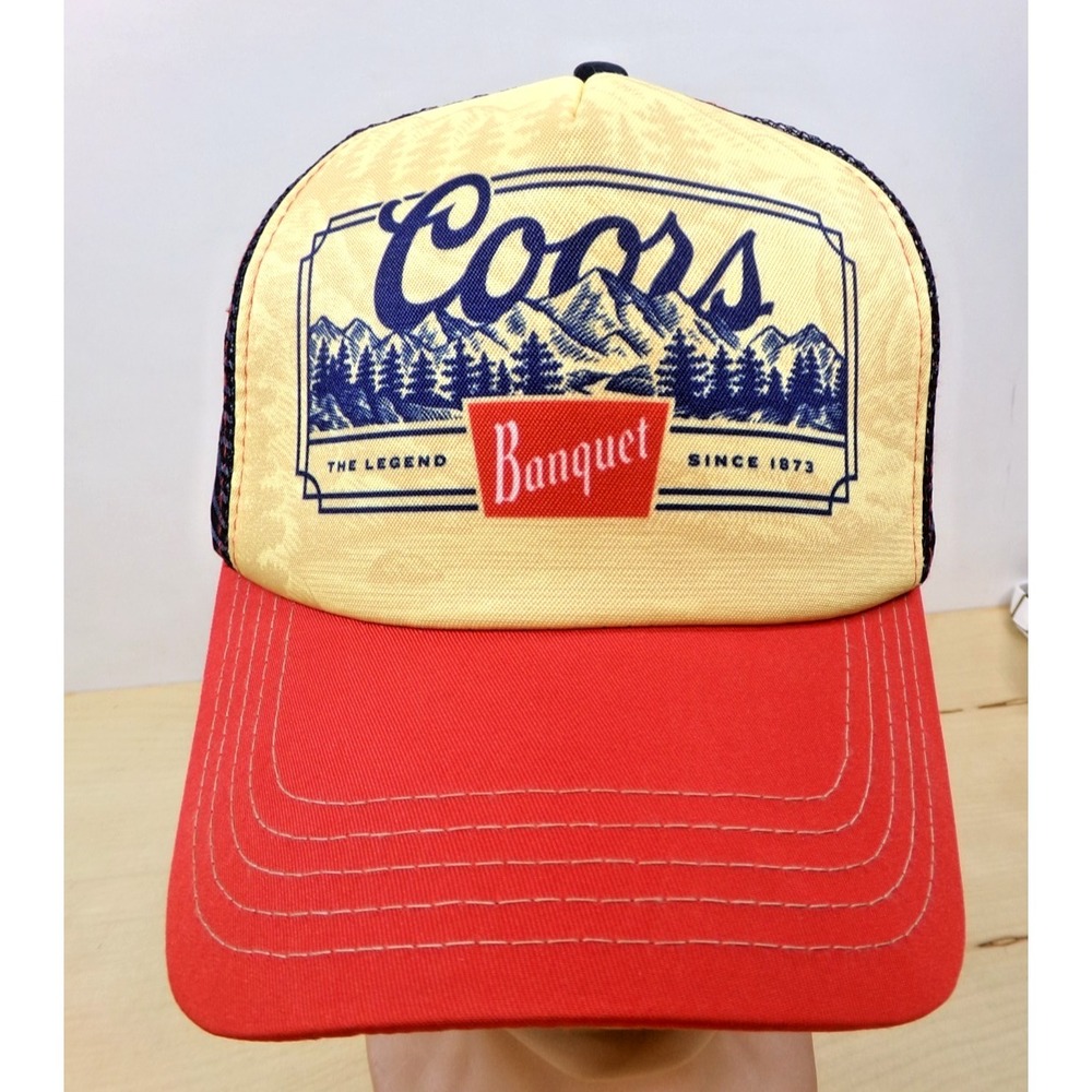 H3 Headwear Cap Hat Coors Banquet The‎ Legend Since 1873 OSFM New